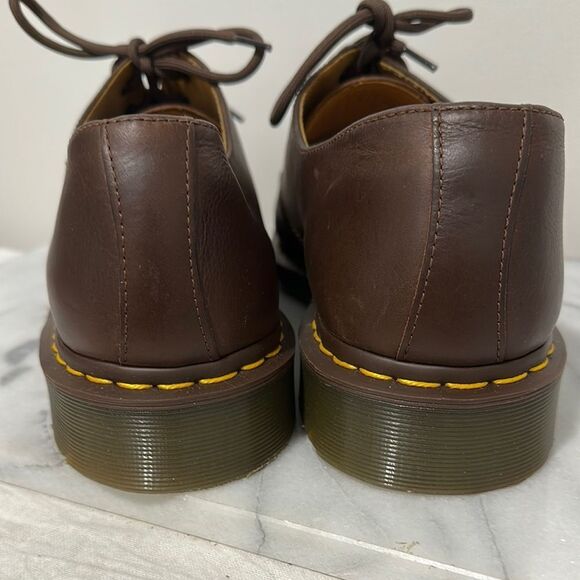 Dr Doc Martens Oxford Classic Brown Leather Men's Shoes Sz 13 NEW no box - Picture 14 of 15